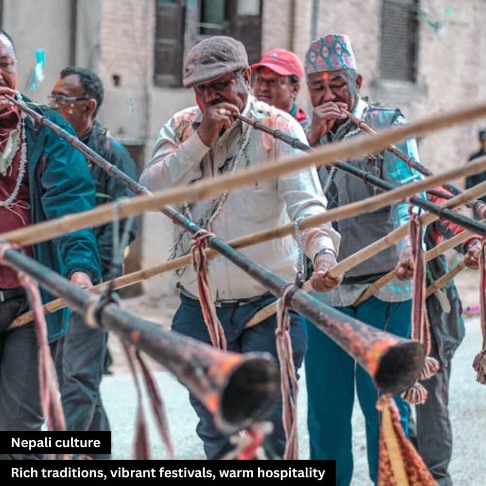 rich traditons ,warm hospitality nepal cultur