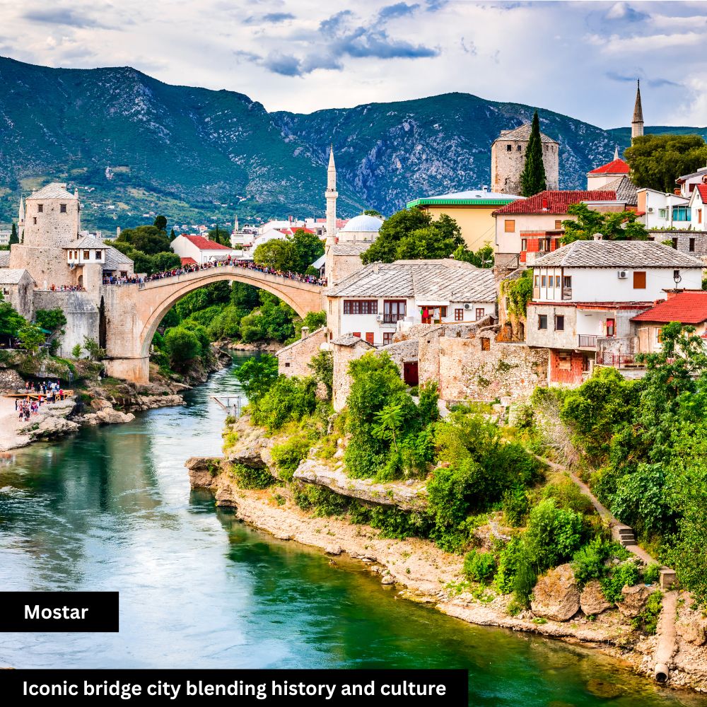 Mostar's iconic bridge city