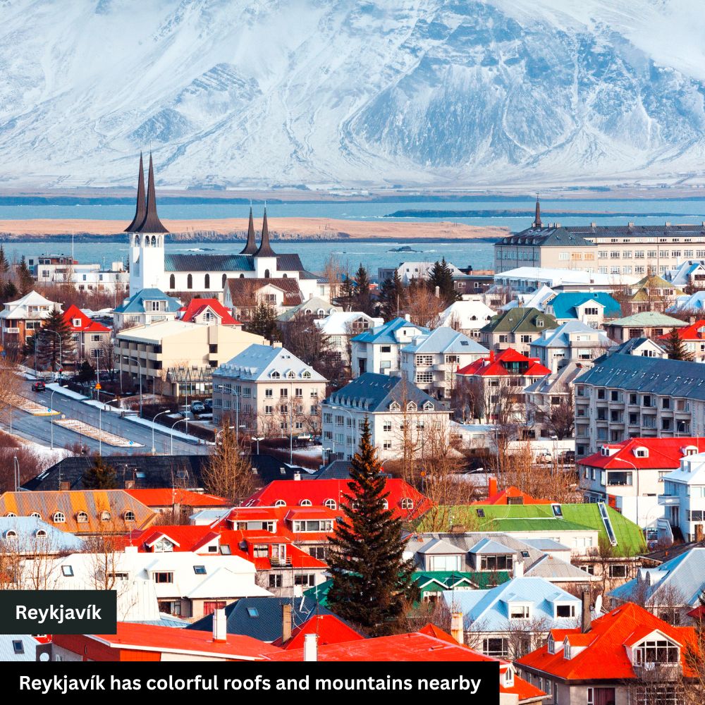 reyhjavik colorfull city