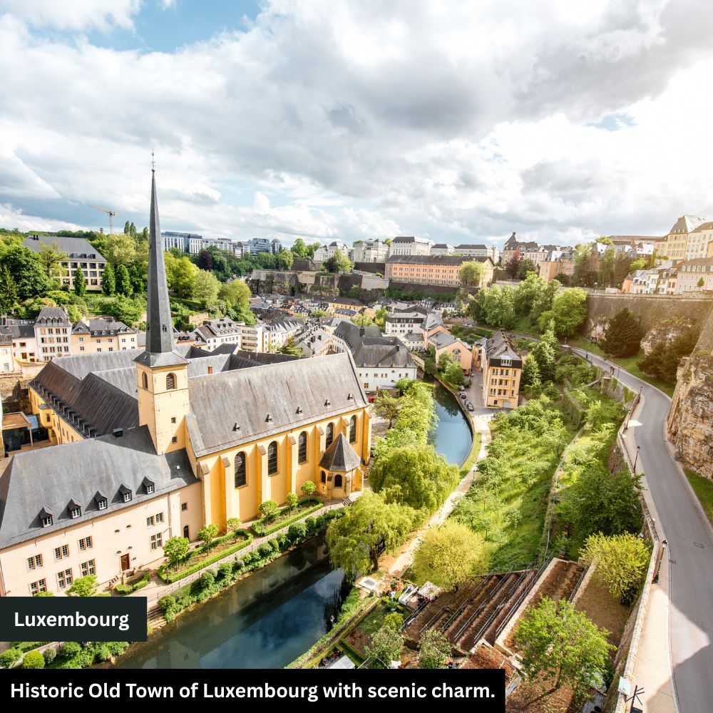 Historic old town of Luxembourg