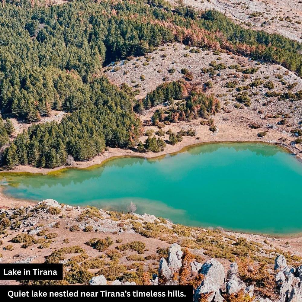 lake in Tirana