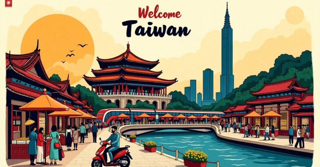 culture of taiwan depicts