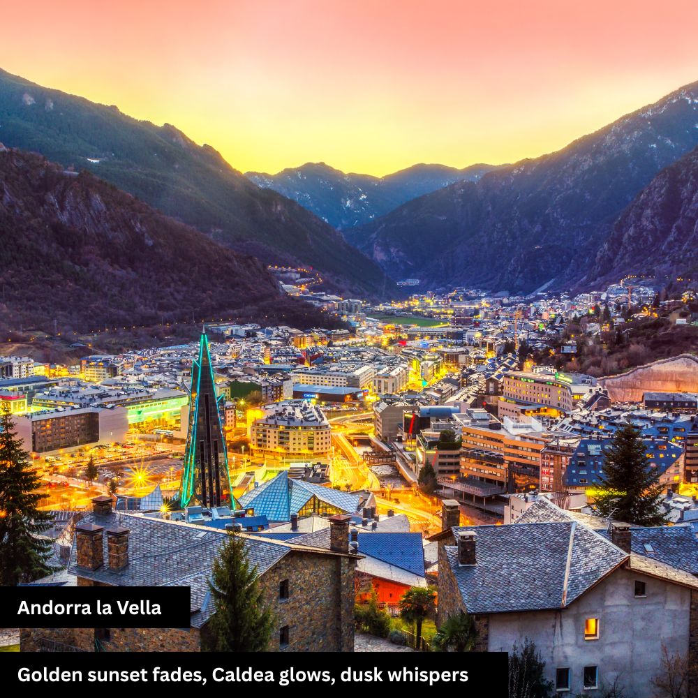 golden sunset fad on Andorra