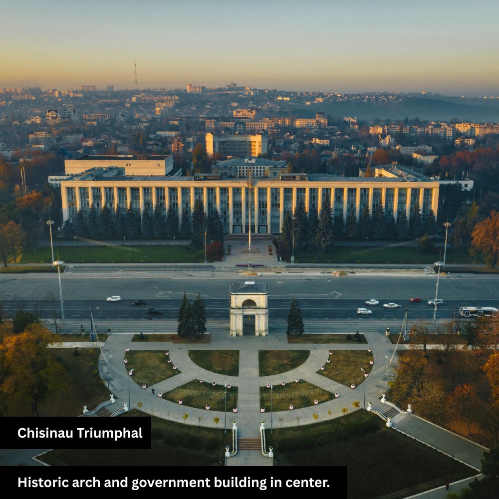 chisinav triumphal historical city