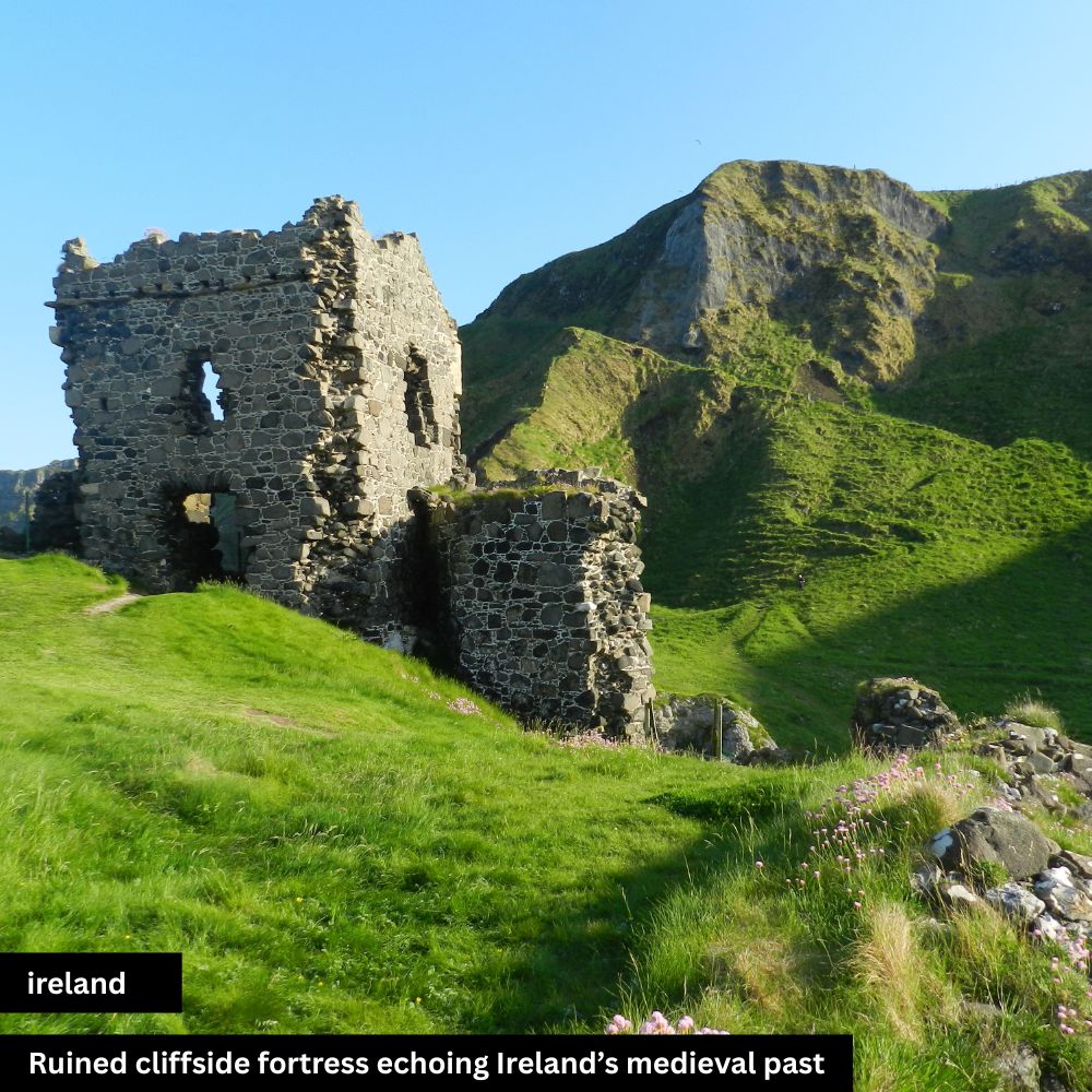 old ruined fortress