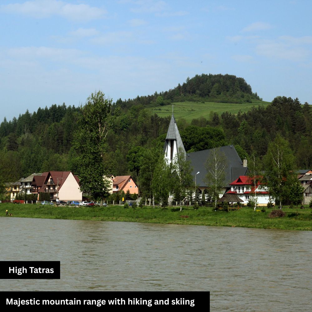 majestic mountain range