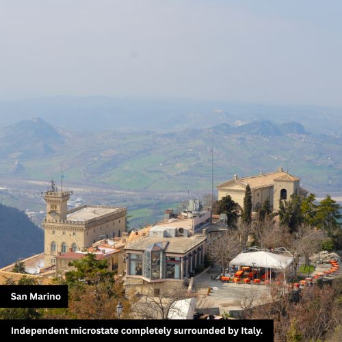 rooftop view of san Marino