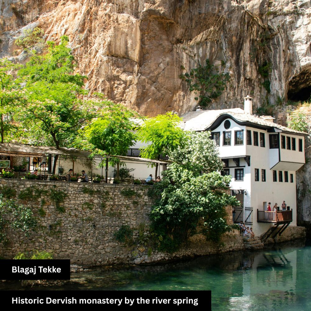 Blagaj Tekke, river spring