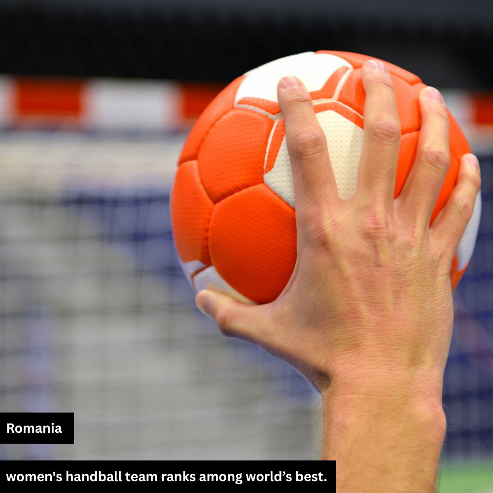 Close-up of a hand holding a ball, symbolizing women’s handball and the strength of the world’s top teams in action