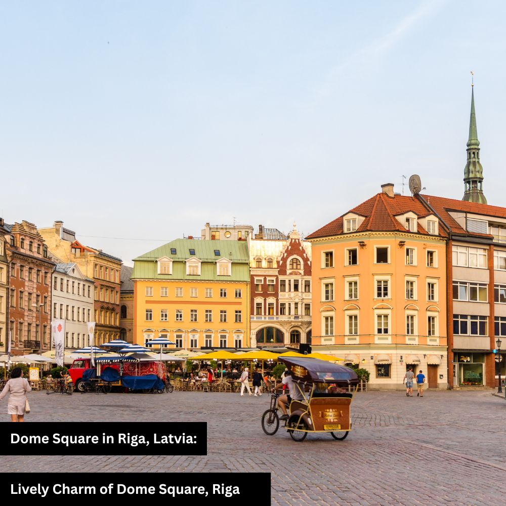 Dome square in Riga