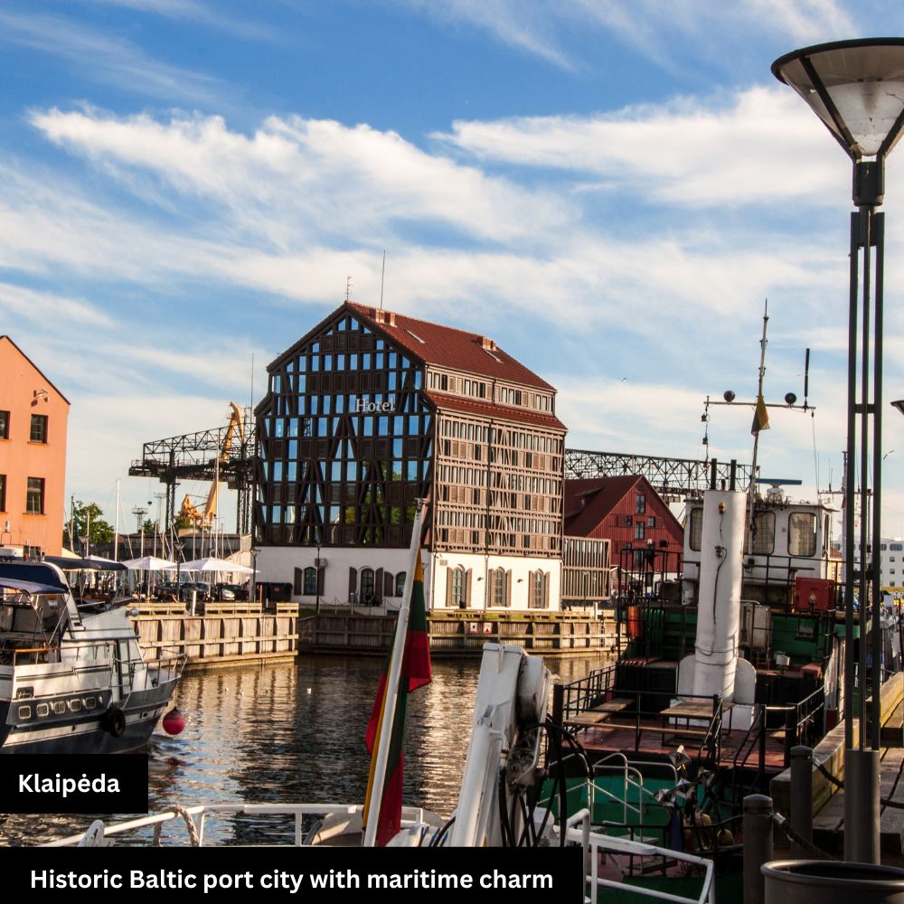 klaipeda historical baltic beach