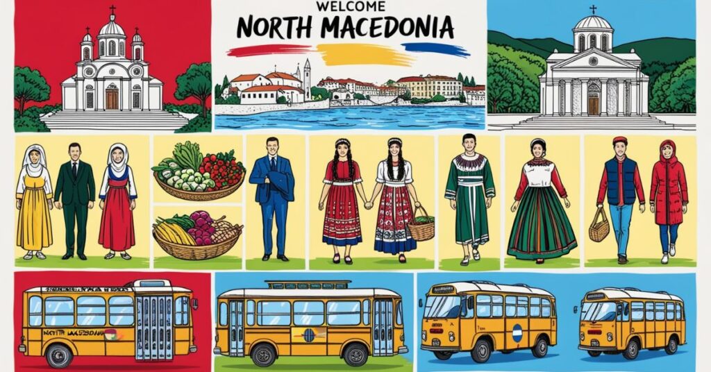 North Macedonia culture glimpse