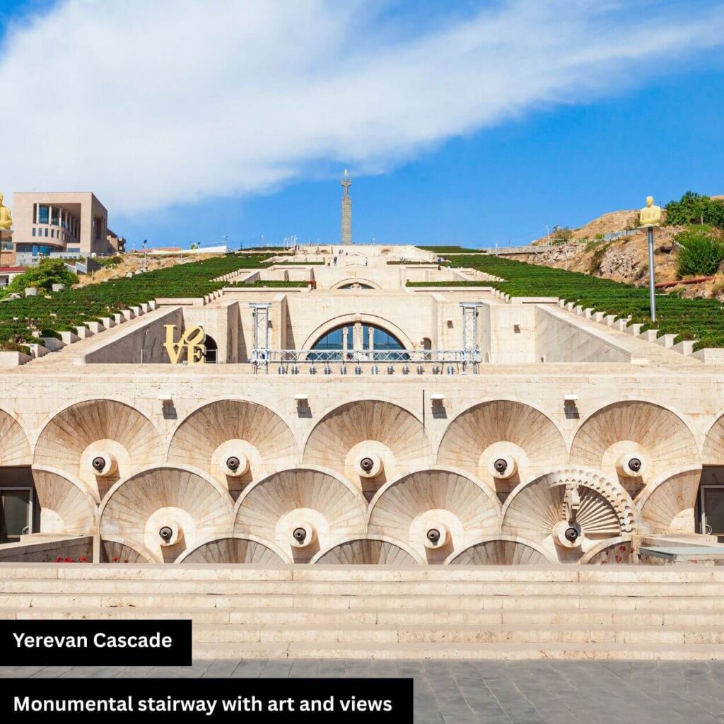 yerevan cascade stairway art