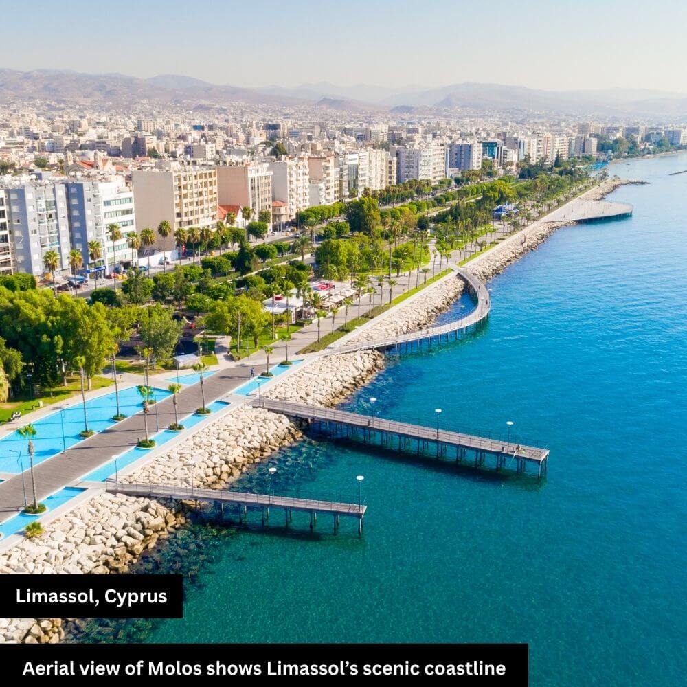 Limassol city view