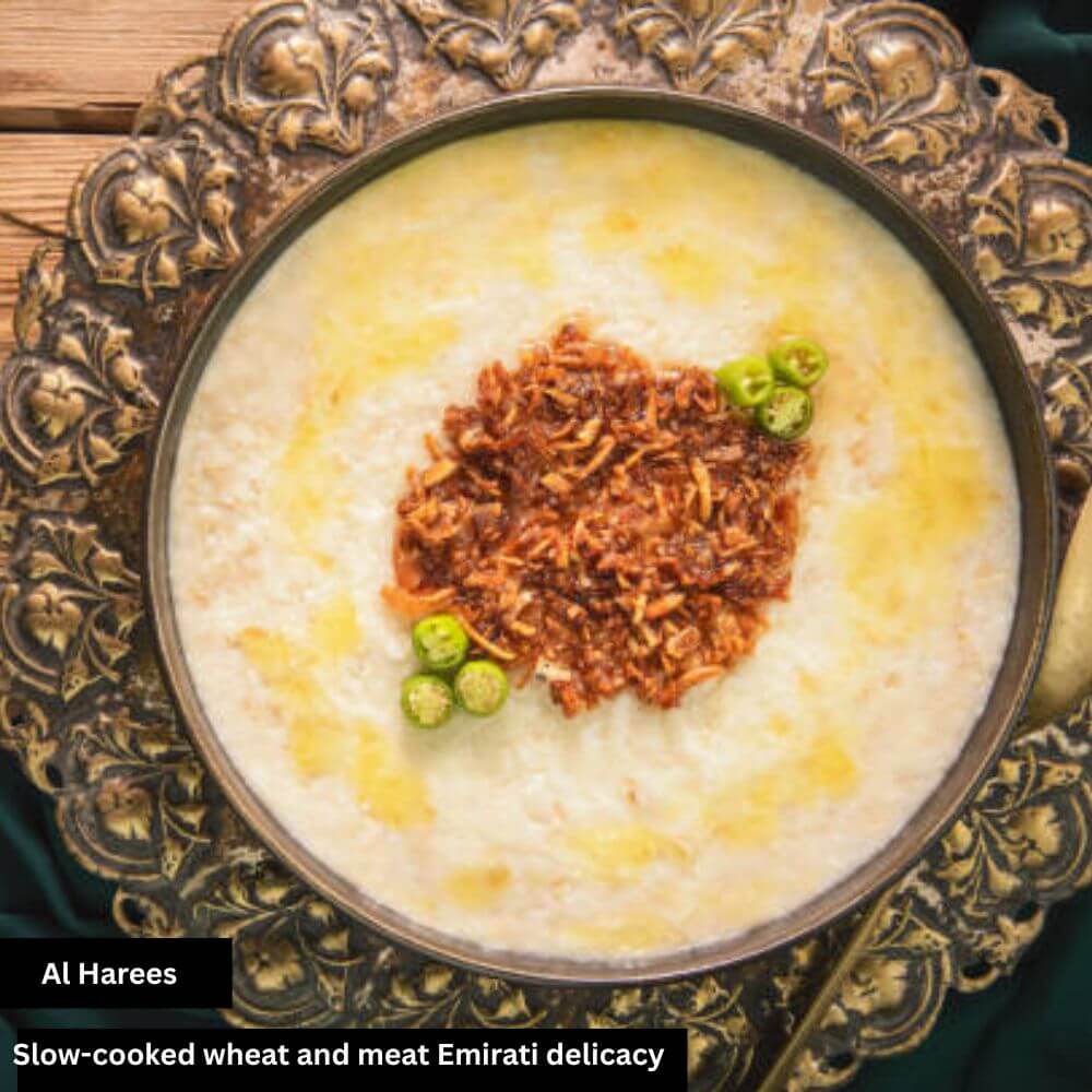 Al Harees Traditional Emirati dish of wheat and meat