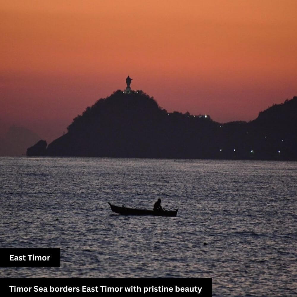 sea border east timor
