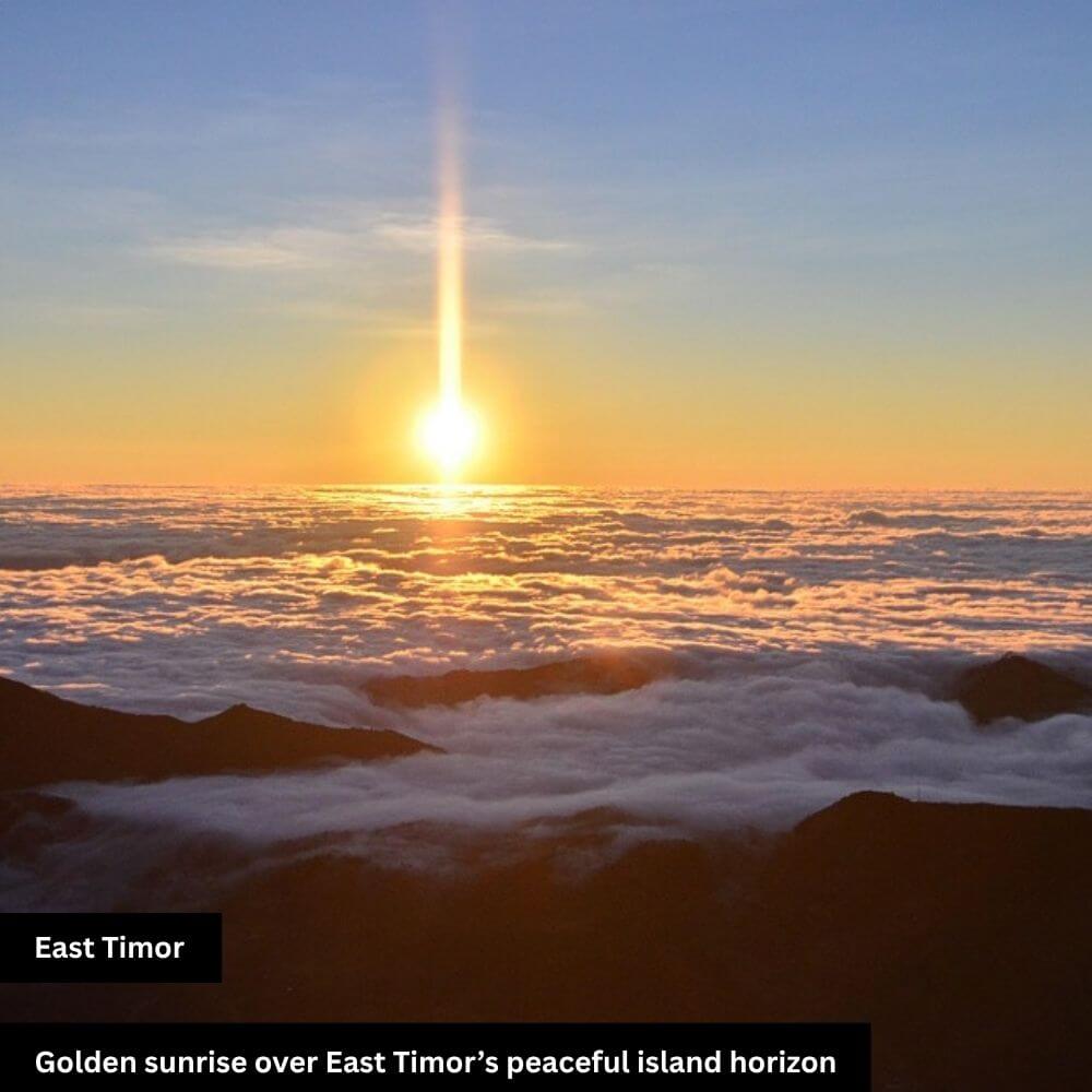 Golden sunrise