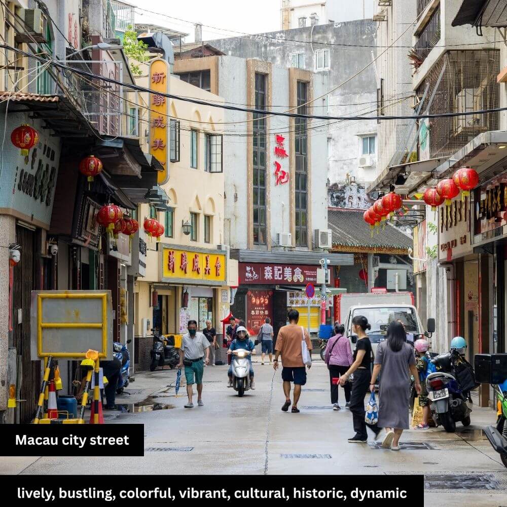 Macau city street