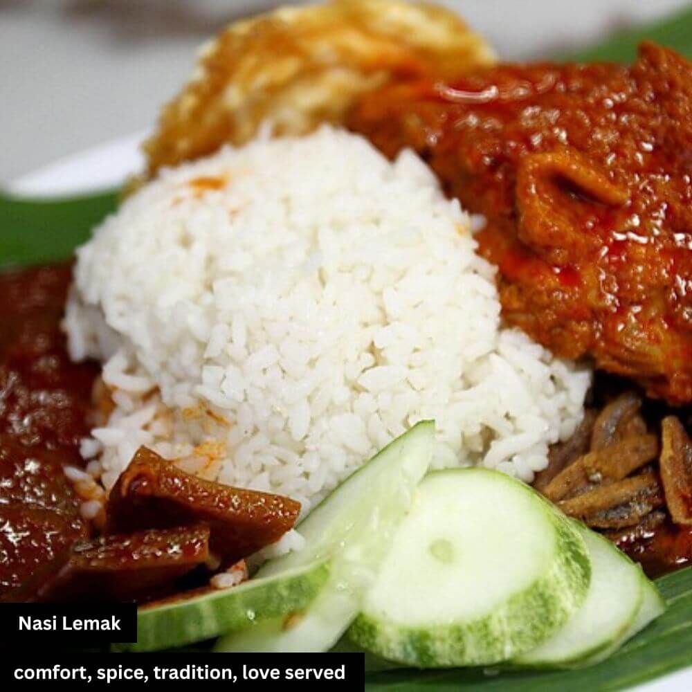 Nasi lemak rich taste