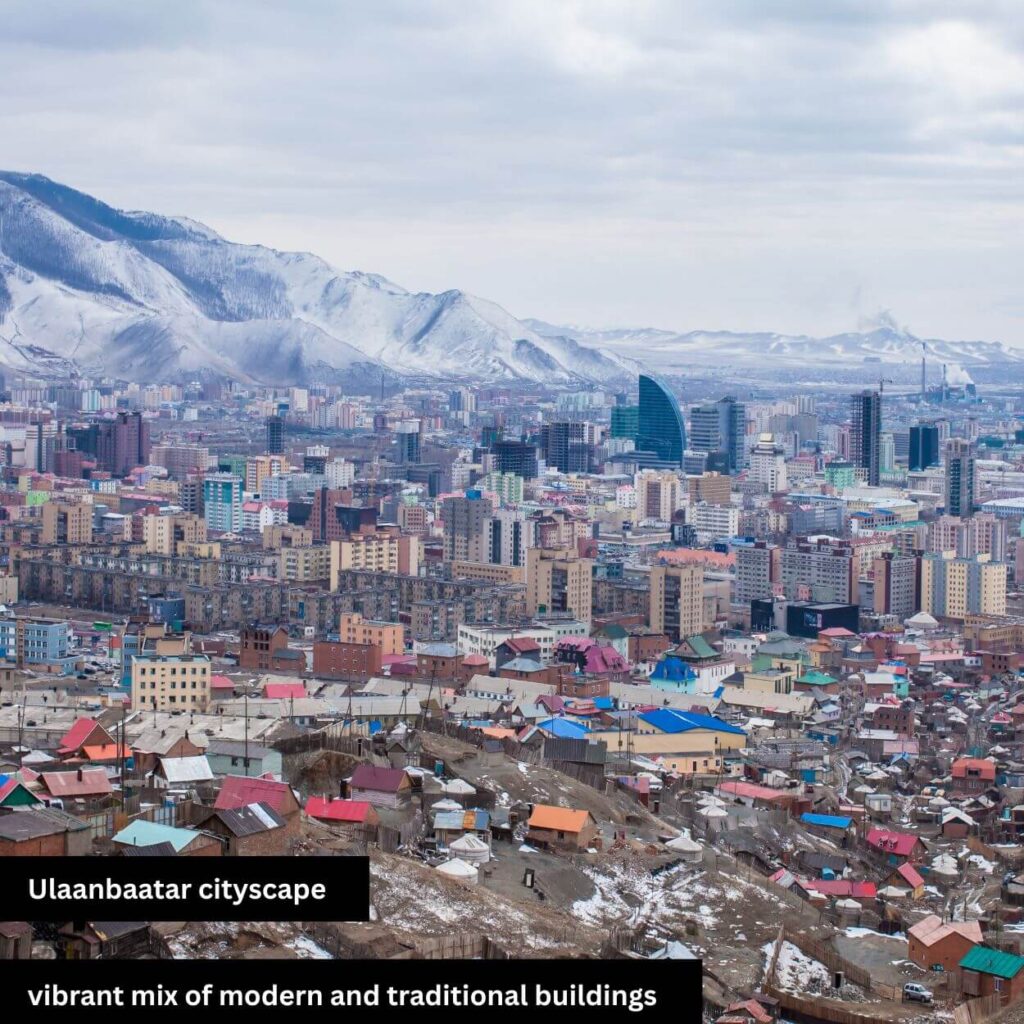 ulaanbaatar cityscape