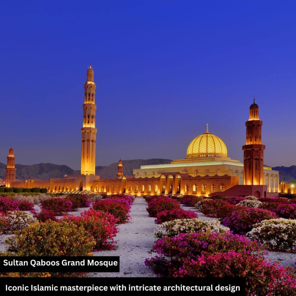 sultan Qaboos grand mosque