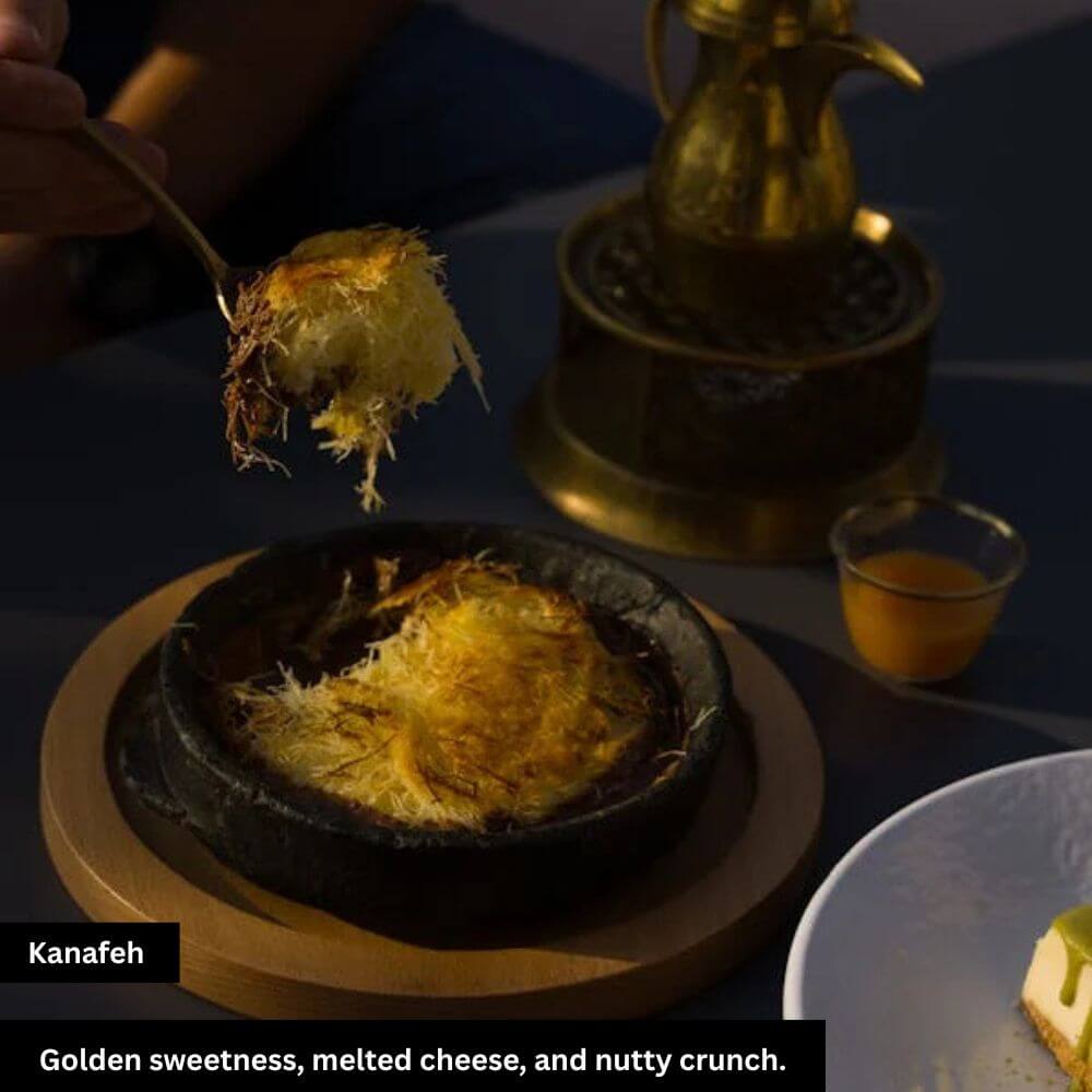 kanafeh arabic golden sweetness