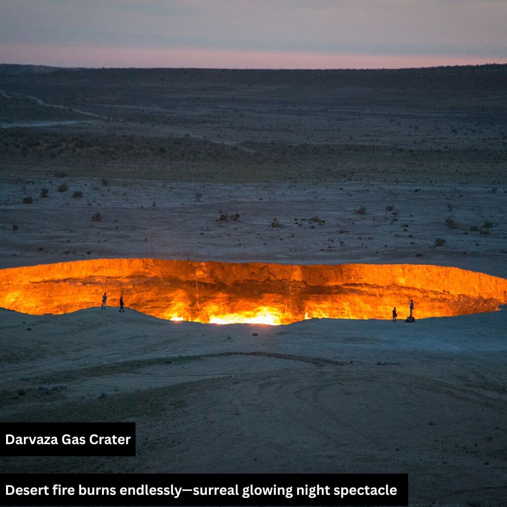 Darvasa gas Crater