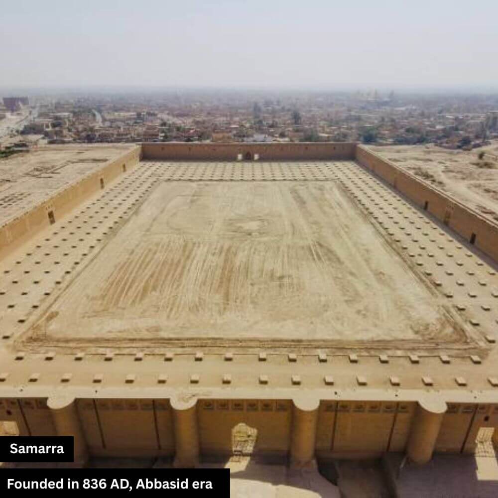 samarra ,founded in 836 AD