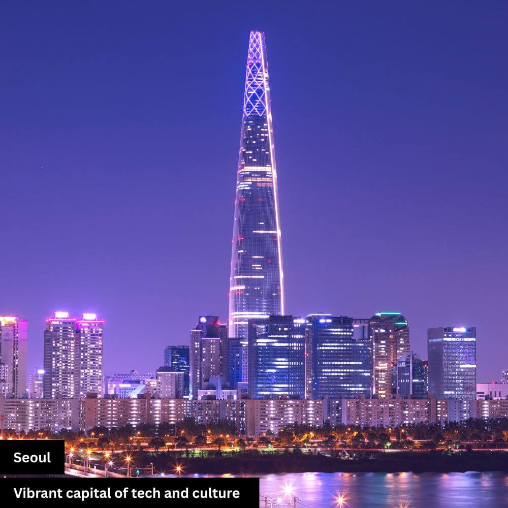 Seoul, South Koreaโs capital, blends modernity with rich history.