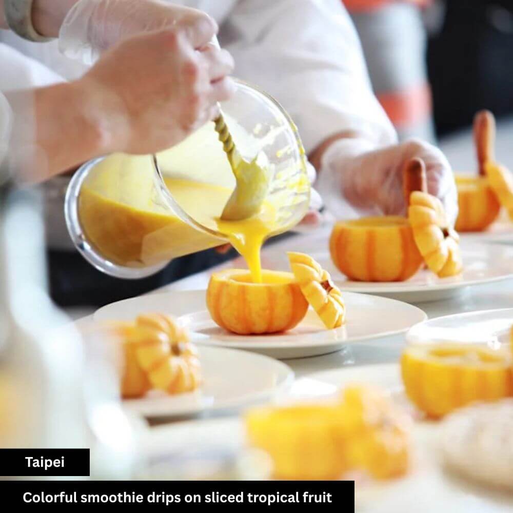 taipei,sliced tropical fruit