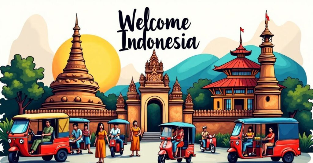 this picture show indonesia culture