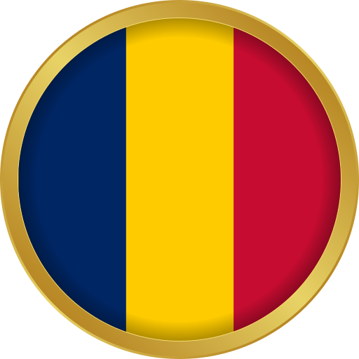 romania flag logo