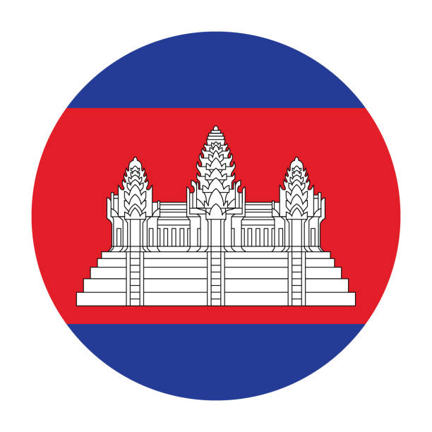 Cambodia flag logo