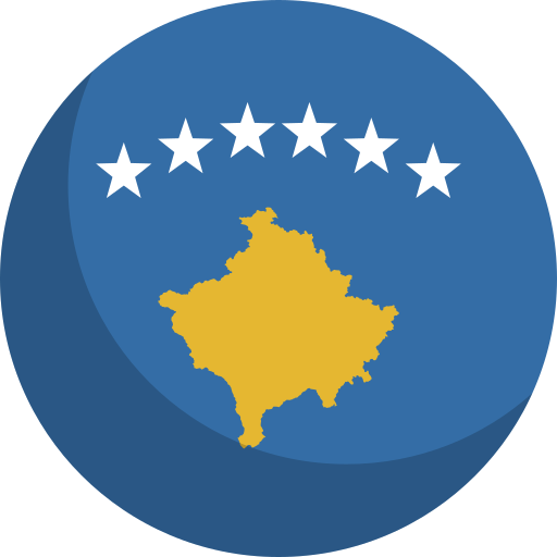 Kosovo flag logo