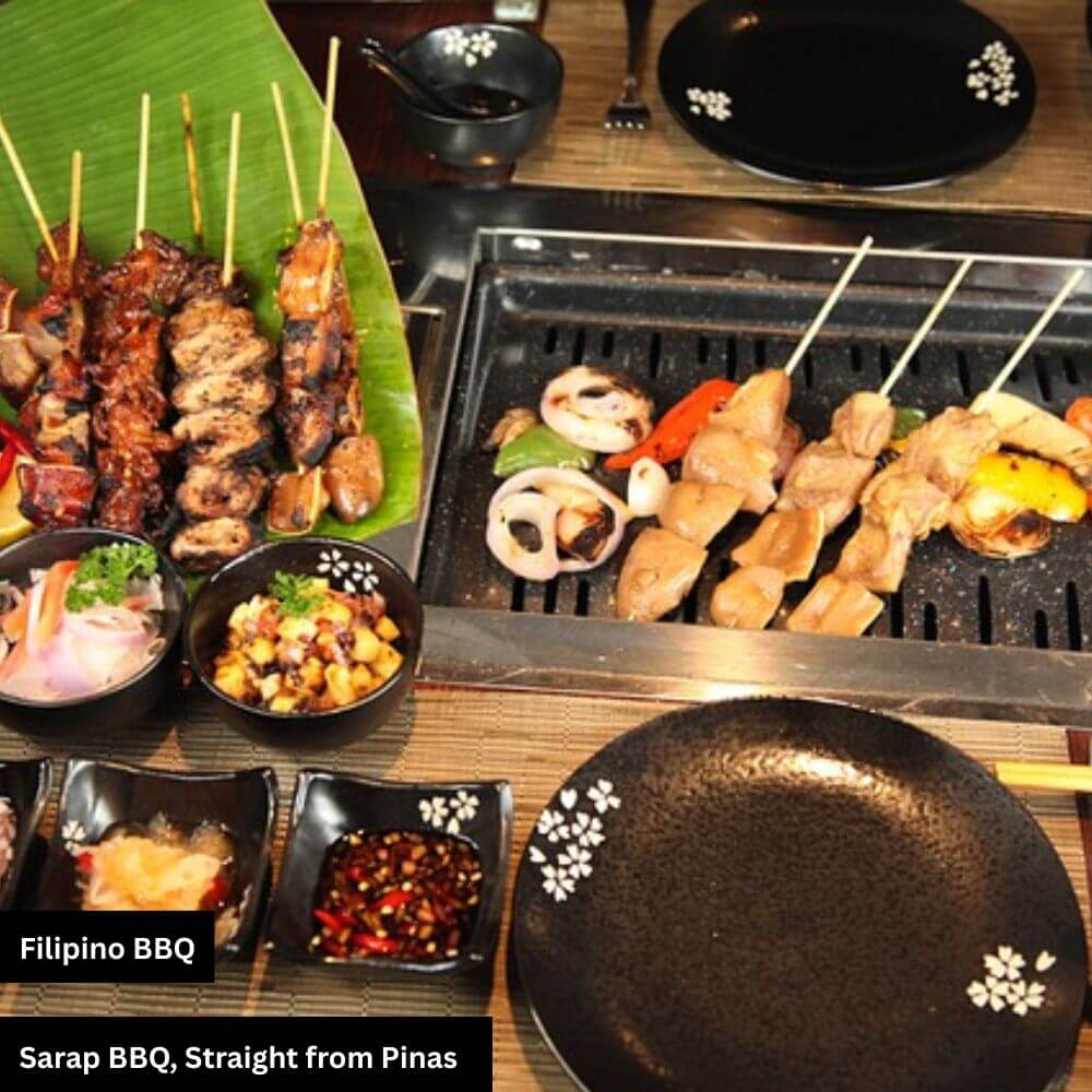 Filipino BBQ: Grilled skewers of marinated meat