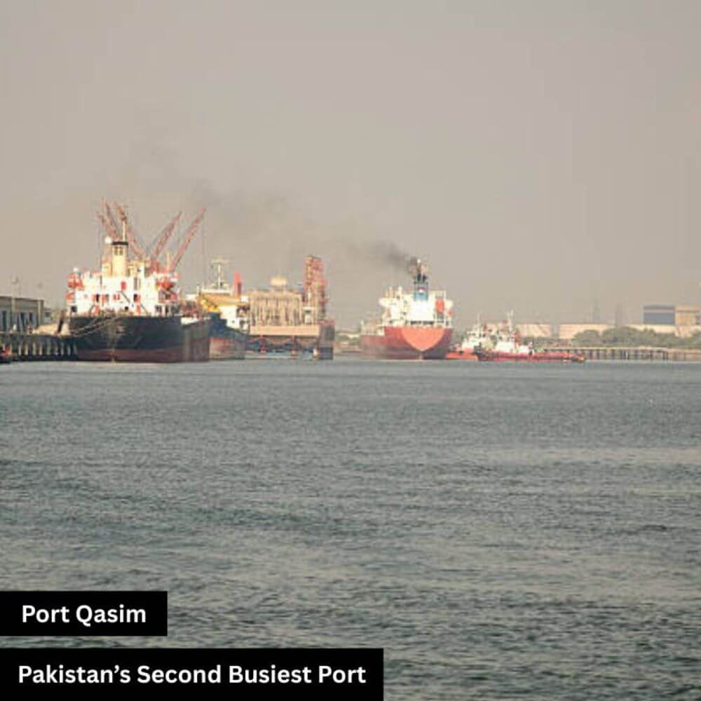 port Qasim ,pakistan second larg port