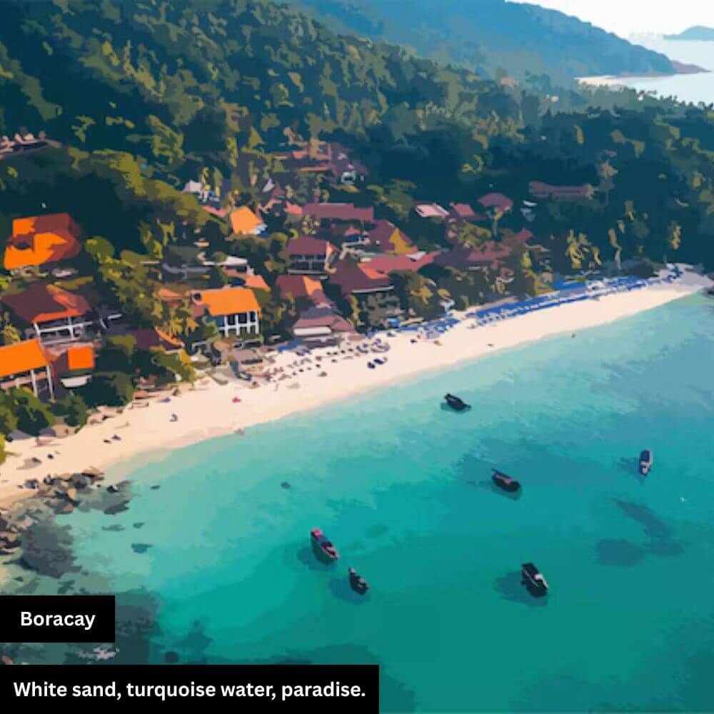 Boraçay: Stunning island with white sandy beaches