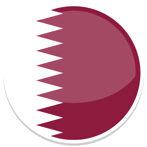 Qatar flag logo